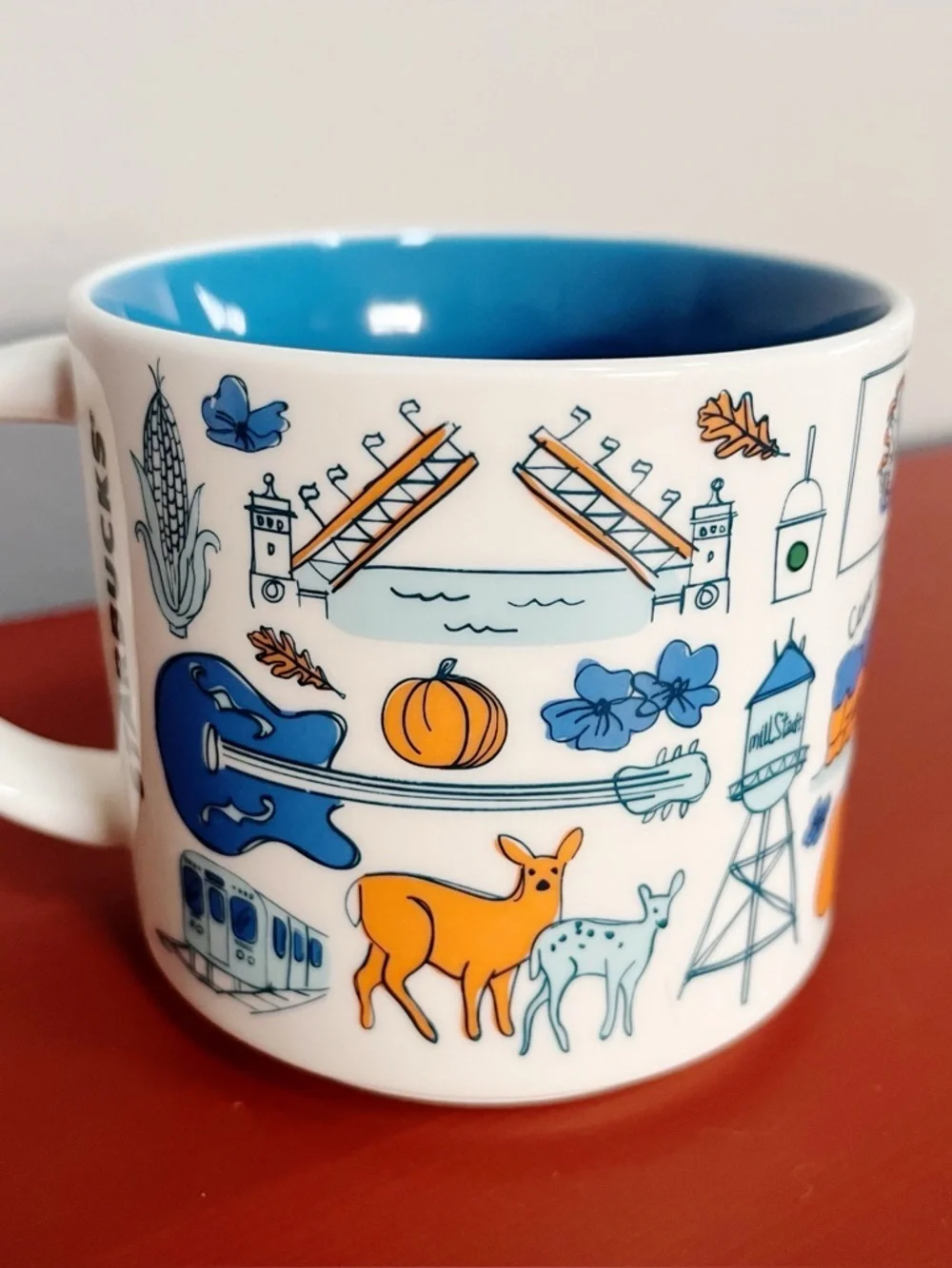 Starbucks Illinois Been There Series Coffee Tea Mug 14 Oz 414 mL Collectors